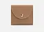 Кожаный кошелек 2.2 карамель - миниатюра 1