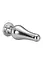 Анальна пробка Gleaming Love Pleasure Plug L 12.7 см (срібляста) - мініатюра 4