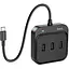 Hub адаптер Hoco Easy 4-in-1 converter HB31 (Type-C to Usb2.0x4) (L=0.2M) - мініатюра 1
