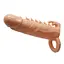Насадка на пенис Pretty Love LyBaile Penis Sleeve Emmitt.16 см телесный - миниатюра 6