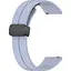 Ремінець DK CDK для Samsung Watch FE (R861) 40мм 20мм Silicone Sport Magnetic (016443) (lilac) - мініатюра 1