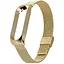 Ремешок Миланская Петля Mi Band 5/6 Gold - миниатюра 1