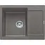 Кухонна мийка Franke Maris, фраграніт, прямокутник, з крилом, 620х500х200мм, чаша - 1, врізна, MRG 611-62, сірий камінь - мініатюра 1