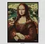 Конструктор искусство архитектура Wange 3D картина Mona Lisa Мона Лиза для детей и взрослых 3Д 3262 детали - миниатюра 3