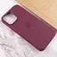 Чехол Epik Silicone case AAA with Magsafe and Animation для Apple iPhone 12 Pro/12, 6.1 Бордовый/Plum - миниатюра 7