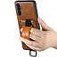 Шкіряний чохол Epik Wallet case and straps для Samsung Galaxy S24 Коричневий / Brown - мініатюра 3
