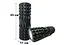 Массажный ролик EasyFit Wavyspines 33 см Черный (EF-3701-Bk) - миниатюра 3