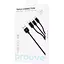 Кабель Proove Triple Connection 3 in 1 USB-A to USB-C/Lightning/Micro-USB 3A 1.2m Black (CCTC20001501) [131034] - мініатюра 4