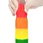 Фалоімітатор LoveToy 9'' Prider 22.5 см райдужний - мініатюра 8