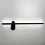 Современное линейное бра в черном корпусе 60 см Line F Арт. WB26/600 BK - миниатюра 5