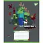 Уцінка. Набір зошитів Yes Minecraft Heroes A5 в клітинку 24 аркуші 20 шт. (767581) - мініатюра 5