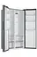Холодильник Haier SBS, 177,5x90,8x64,7, холод.отд.-337л, мороз.отд.-177л, 2дв., А++, NF, инв., дисплей, серебристый - миниатюра 5