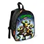 Рюкзак дитячий Черепашки-ніндзя шкільний/міський 34х27х13 см для хлопчика (02705) - мініатюра 1