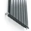Радіатор дизайнерський Ideale Vittoria 12 7/1600/476 антрацит, Антрацит - мініатюра 2