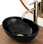 Умивальник Rea Sofia mini накладний black REA-U8013, Чорний - мініатюра 4