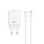 Сетевое зарядное устройство XO CE25 PD25W USB-C Fast Charger with Lightning cable Белый - миниатюра 5