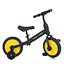 Дитячий біговел-велосипед MBB 1012-4 Profi Kids 12" EVA-колеса ексцентрик чорно-жовтий - мініатюра 9