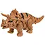 Інтерактивна іграшка Динозавр Bambi 111D ходить зі звуком Коричневий - мініатюра 1