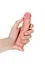 Фалоімітатор RealRock Curved Realistic Dildo 6" 15,5 см (тілесний) - мініатюра 5