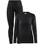 Комплект термобілизни Craft Core Warm Baselayer Set Woman Black XXL (1068-1909708 XXL 999000) - мініатюра 1