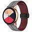 Силиконовый ремешок Classy для Smart Watch 20mm Grey/Plum - миниатюра 1