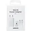 Samsung Зарядний пристрій мережевий 15Вт USB-С, кабель USB-C > USB-C, 1 м, білий - мініатюра 5