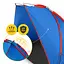 Намет пляжний 4FIZJO 200 x 115 см Blue/Red (P-5905973405171) - мініатюра 8