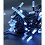 Новорічна гірлянда Восьмигранний рубін 12 м - 200 синіх лампочок - мініатюра 1