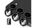 Захисне скло на камеру DK Lens Metal Ring Eagle Eye для Samsung Galaxy S23 S911 015719 black - мініатюра 3