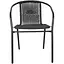 Садові меблі Chomik Bistro стіл та 2 стільці чорний - мініатюра 10