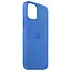 Чохол Silicone Case Full Protective (AA) для Apple iPhone 14 (6.1) Синій / Capri Blue - мініатюра 2