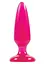 Анальна пробка Pleasure Plug Small 10 см (рожевий) - мініатюра 1