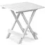 Столик Progarden ADIGE розкладний 44x44x50 білий - мініатюра 1