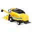 Автомодель Bburago Зерноуборочный комбайн New Holland TC5.90 с кукурузной жаткой - миниатюра 6