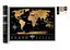 Скретч карта мира 1DEA.me Travel Map Black World (13007) - миниатюра 2