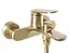 Змішувач для ванни Rea Marco brushed gold настінний з виливом REA-B5942 Золотий - мініатюра 2
