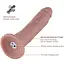 Фалоімітатор 10.2″ із вібрацією для секс-машин Hismith Silicone Dildo with Vibe, KlicLok, пульт ДУ - мініатюра 2