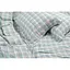 Постельное белье Lotus Home Checked Caledonia Семейный голубое (svt-2000022342346) - миниатюра 5