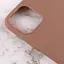 Силиконовый чехол Candy для Apple iPhone 14 Plus 6.7 Коричневый - миниатюра 3
