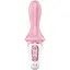 Надувний анальний вібратор Satisfyer Air Pump Booty 5+ 19 см рожевий - мініатюра 1