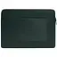 Кожаный чехол BlankNote для ноутбука на молнии с хлястиком и карманом Зеленый - миниатюра 1
