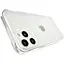 Чехол-накладка Molan Cano Silicone Jelly Glitter Clear Case для Apple iPhone 12 Pro Max 6.7" (clear) - миниатюра 3
