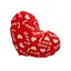 Дитяча м’яконабивна іграшка "Серце LOVE" HL-S 18 см - мініатюра 1