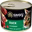 Влажный корм Savory для взрослых привередливых кошек с уткой 200 г - миниатюра 1