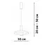 Підвісний світильник Friendlylight Dublin B FL3004 - мініатюра 4