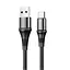 Дата кабель Hoco X50 "Excellent" USB to Type-C (1m) Черный - миниатюра 1