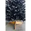 Ялинка штучна Hvoya Super Classic 180 см лита з дерев’яною підставкою чорна - мініатюра 4