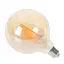 Лампа Brille світлодіодна LED 9W E27 COG WW G125 Amber 220 В - мініатюра 3