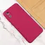 Чохол Silicone Cover Lakshmi Full Camera (A) для Samsung Galaxy A03 Core Бордовий / Marsala - мініатюра 4