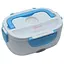 Электрический ланч-бокс контейнер Electronic Lunchbox YS 001 40 W с подогревом термос для еды голубой - миниатюра 6